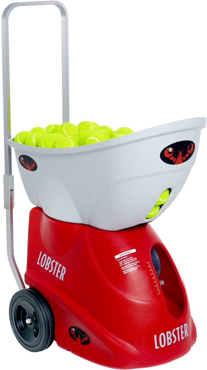 Lobster Elite 2 Tennis Ball Machine with 10 function remote
