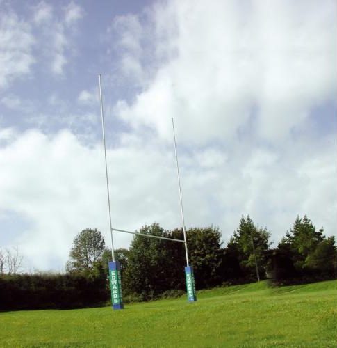 Rugby Posts - 11.58m Socketed Steel – Grimshaw Sports Equipment