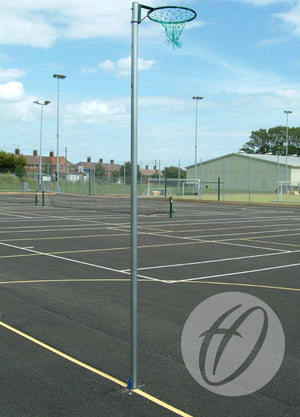Netball Posts with Locking Sockets
