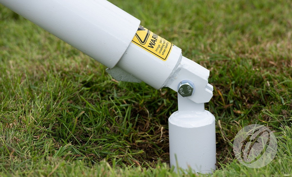 Rugby Posts - 6.6m Aluminium Demountable – Grimshaw Sports Equipment