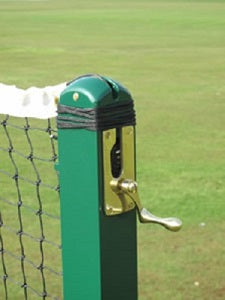 Square Aluminium Tennis Posts