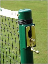 Round Steel Tennis Posts