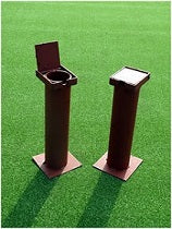 Tennis Sockets - for 76mm Round Posts