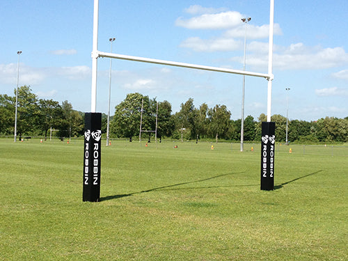 Rugby Posts - 11m Steel Hinged