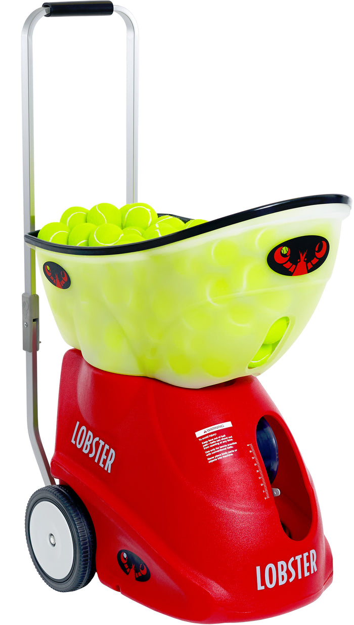 Lobster Elite Grand 5 Tennis Ball Machine with 20 function remote