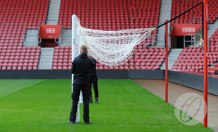 Football Net Supports - Stadium Pro Bottom Hinged