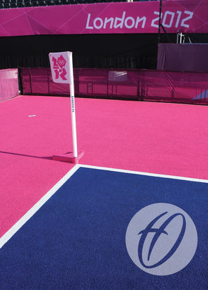 Hockey Corner Pole, Base and Flag