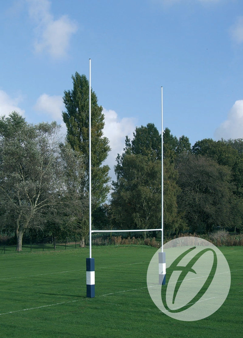 Rugby Posts - 10m Hinged No. 2 Steel – Grimshaw Sports Equipment