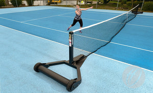 Integral Weighted Wheelaway Tennis Posts