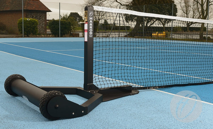 Tennis Posts - Freestanding Aluminium Weighted Wheelaway