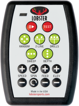 Lobster Tennis Ball Machine Remote Control for Grand Slam 4 & 5