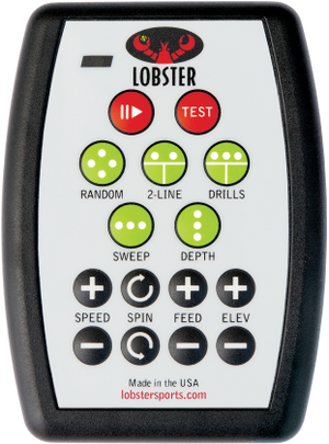 Lobster Tennis Ball Machine Remote Control for Grand Slam 4 & 5