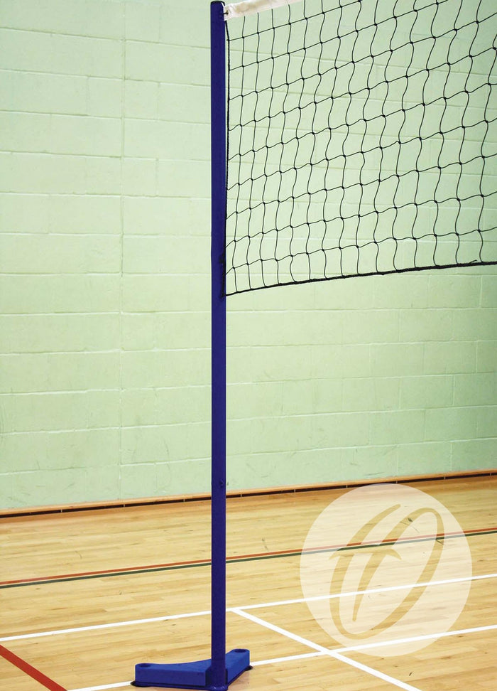 Combination - Floor Fixed Club Volleyball & Badminton Posts